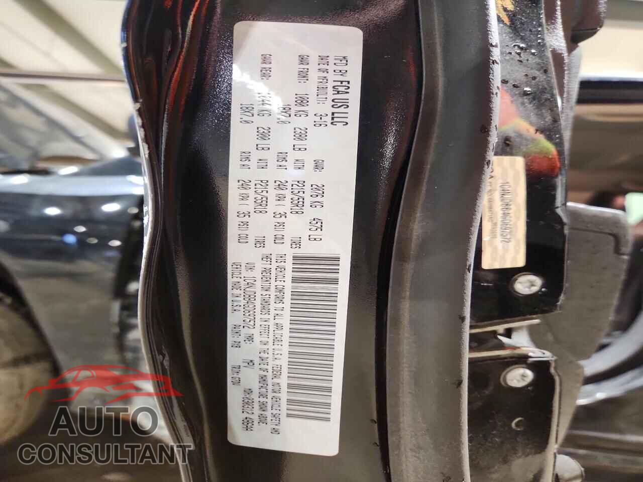JEEP COMPASS 2016 - 1C4NJDBB4GD697572