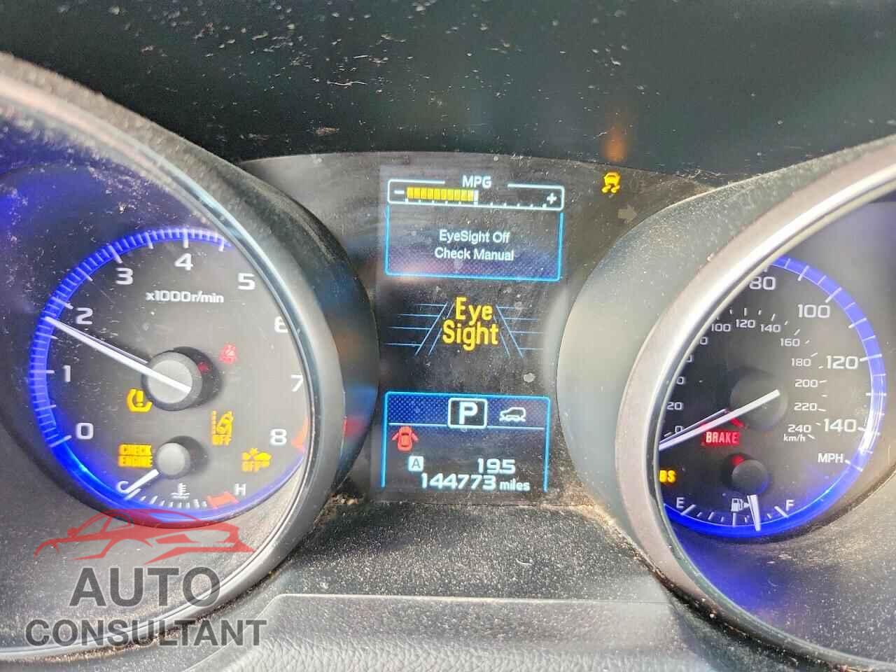 SUBARU OUTBACK 2017 - 4S4BSAFC5H3301671