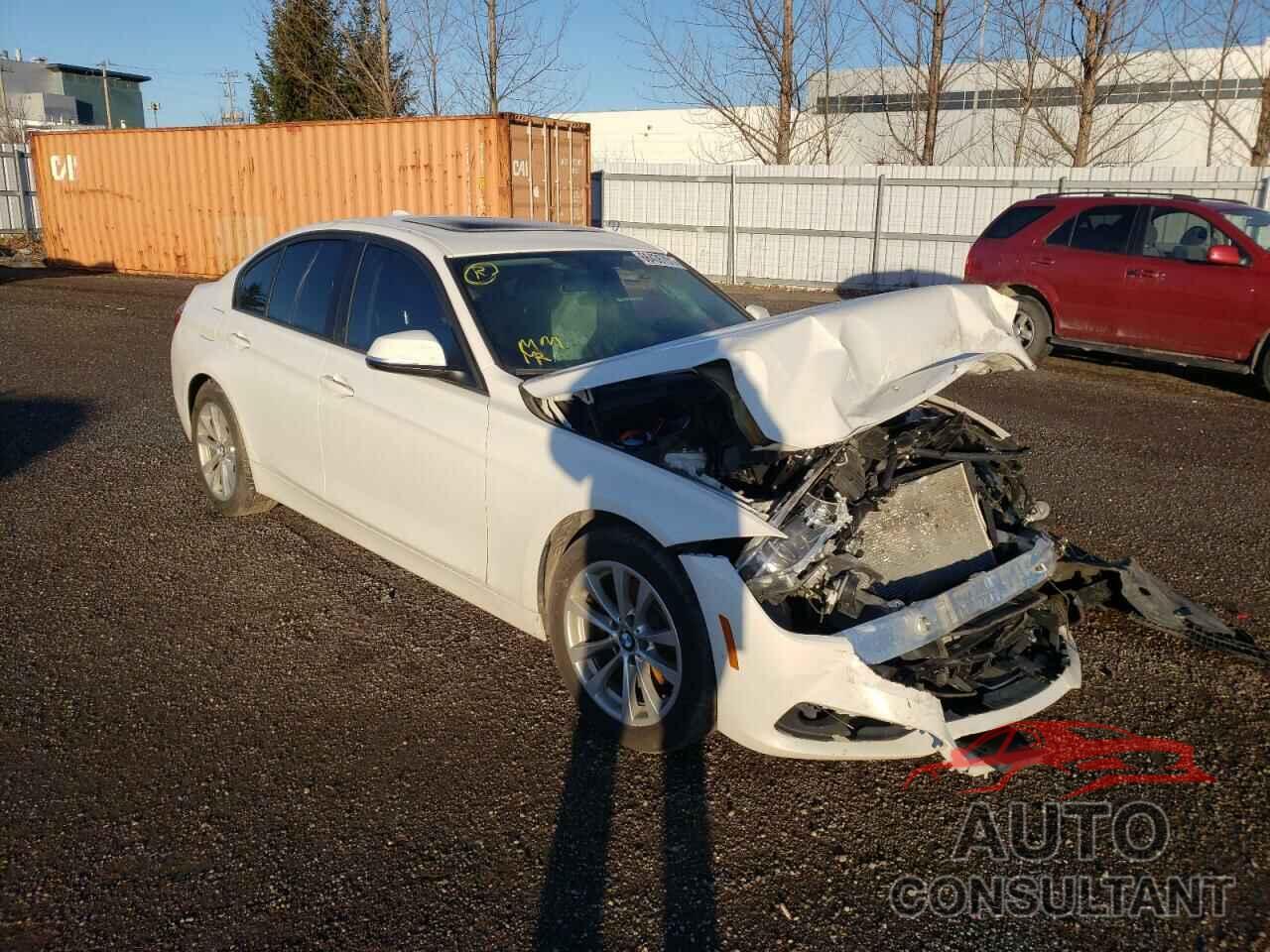 BMW 3 SERIES 2017 - WBA8E5G53HNU41684