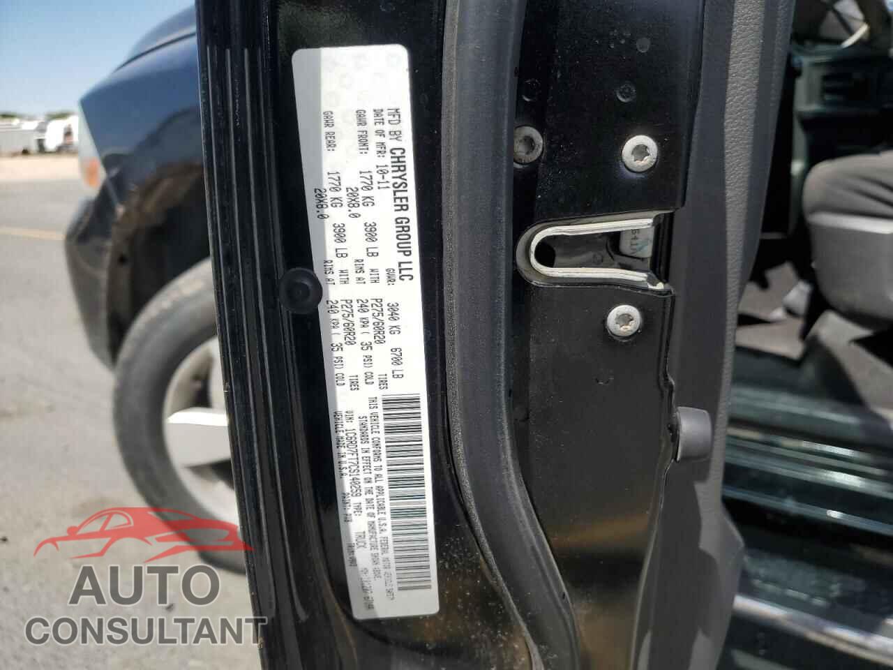 DODGE RAM 1500 2012 - 1C6RD7FT7CS140259
