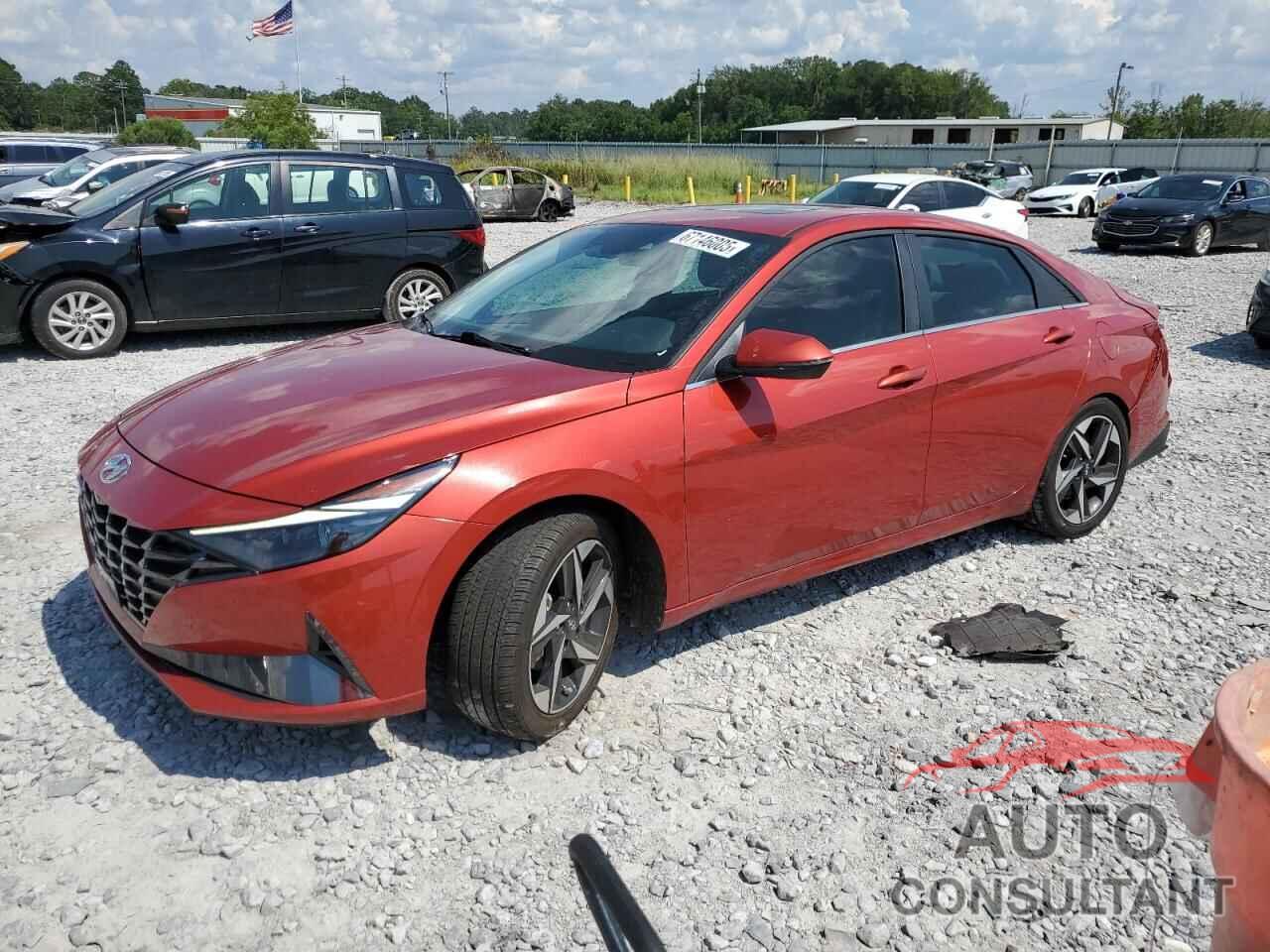 HYUNDAI ELANTRA 2021 - KMHLP4AG9MU073003
