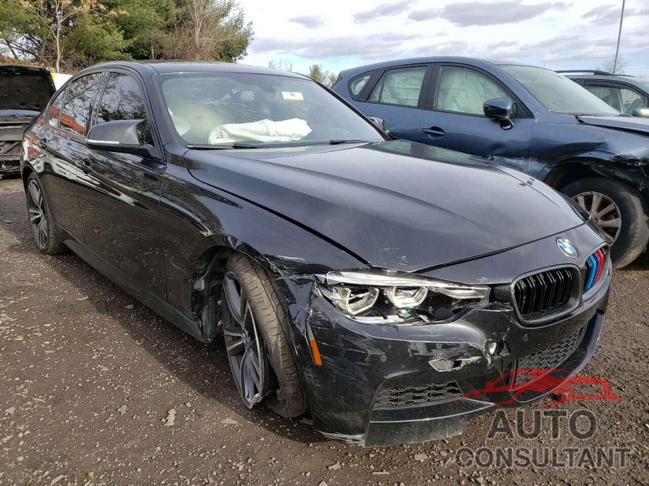 BMW 3 SERIES 2017 - WBA8B3G35HNA92865