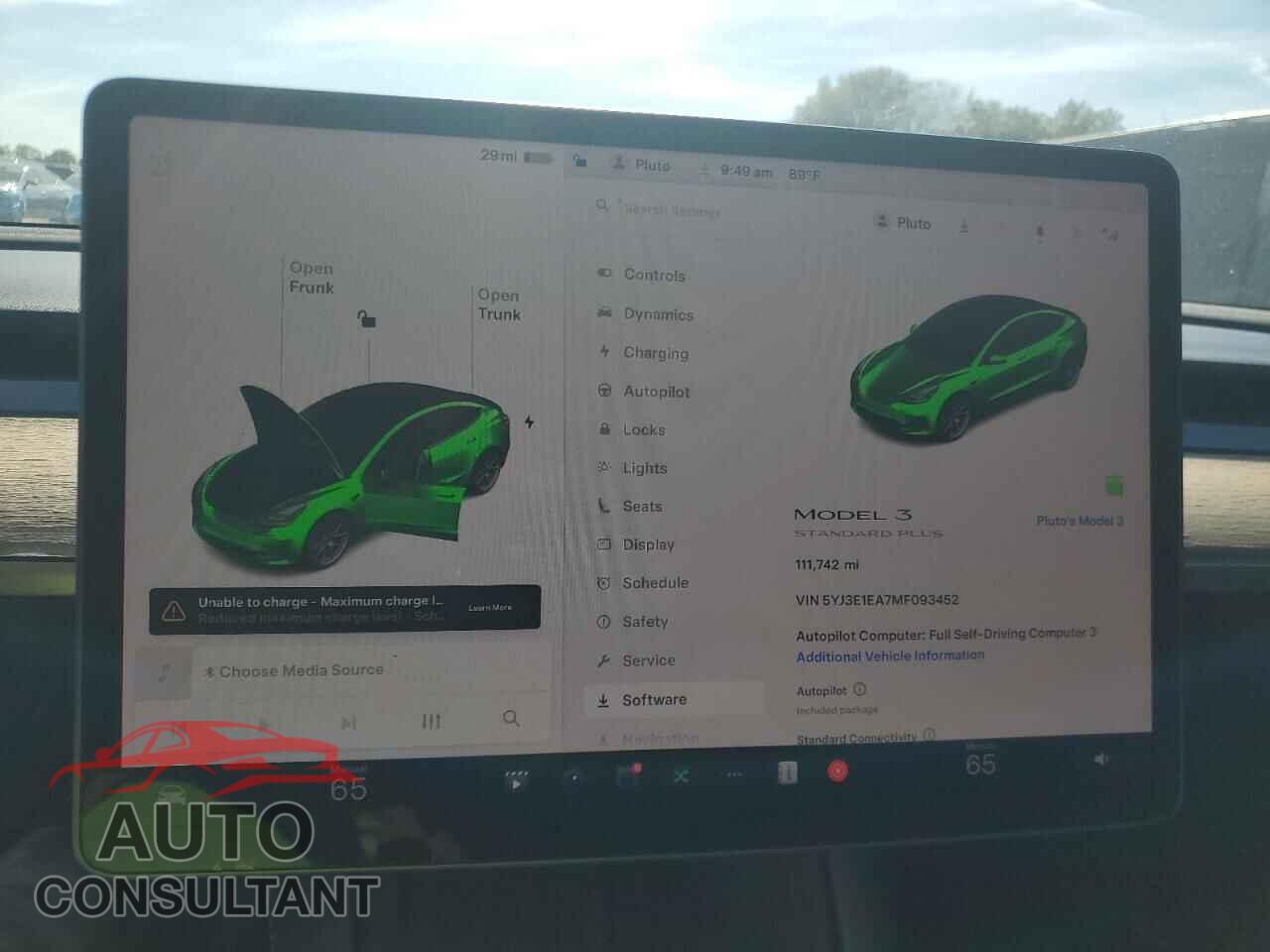TESLA MODEL 3 2021 - 5YJ3E1EA7MF093452