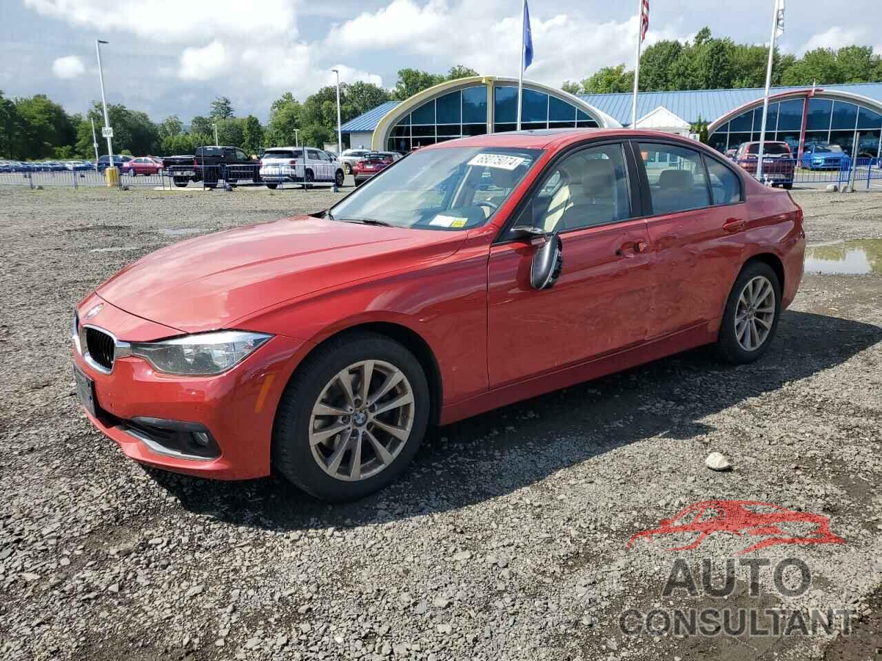 BMW 3 SERIES 2017 - WBA8E5G58HNU41521