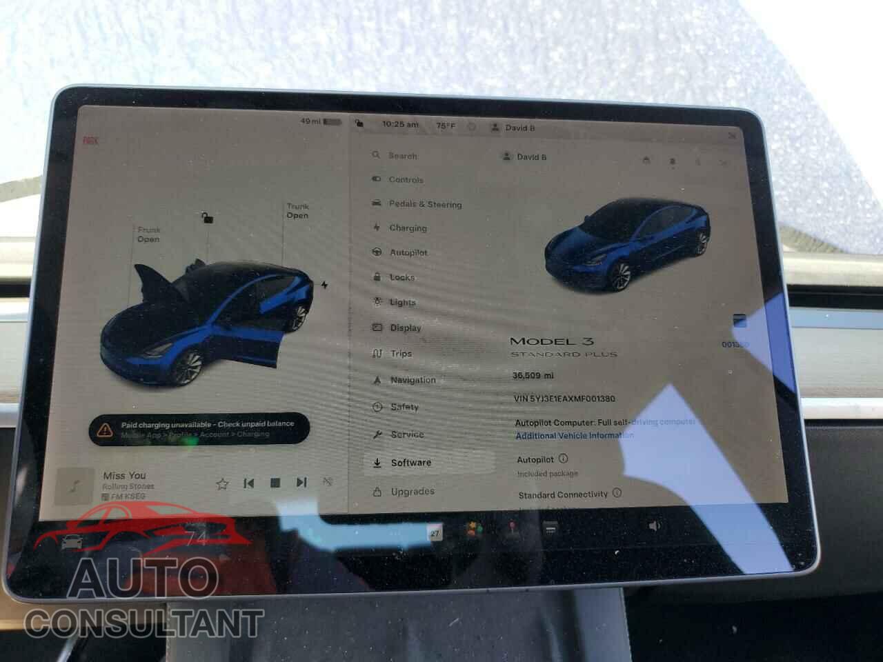 TESLA MODEL 3 2021 - 5YJ3E1EAXMF001380