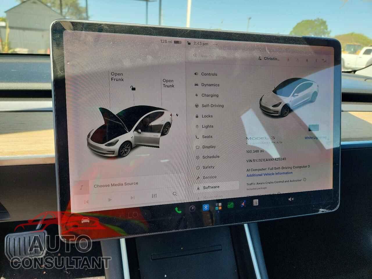 TESLA MODEL 3 2019 - 5YJ3E1EAXKF425249