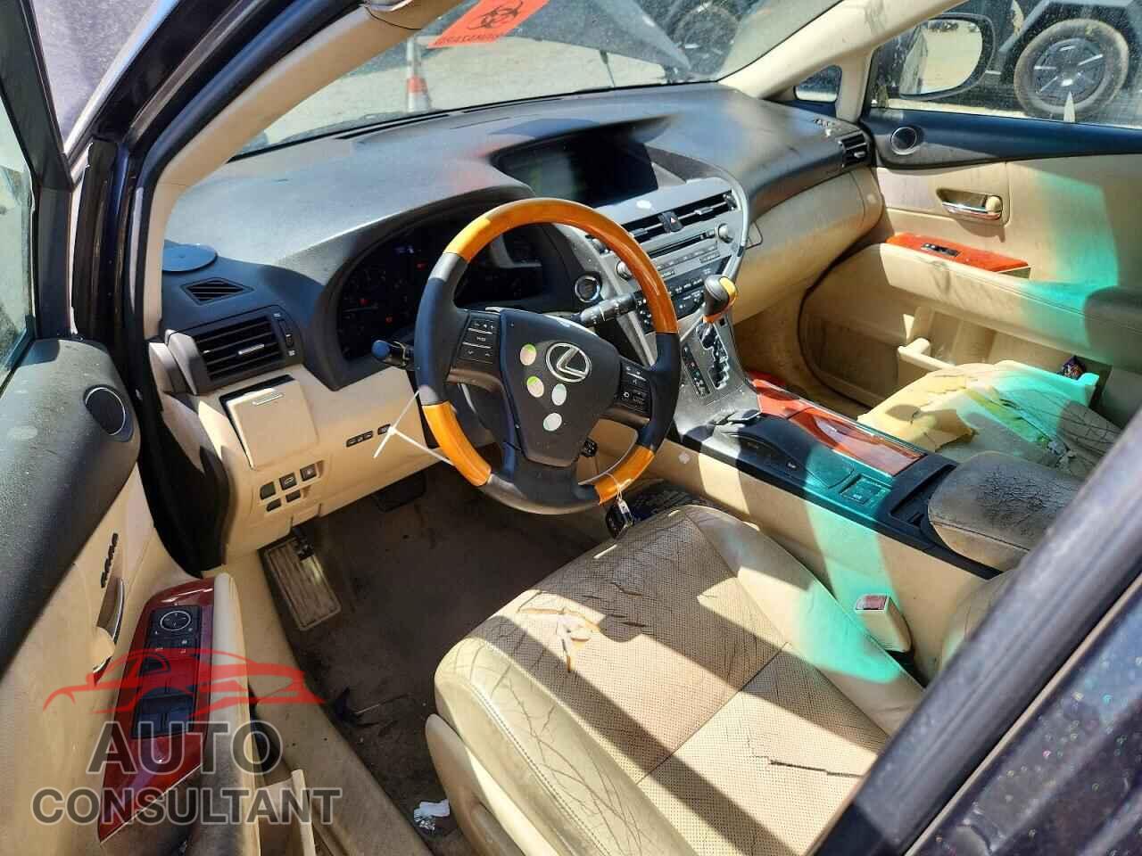 LEXUS RX350 2010 - 2T2ZK1BA9AC007724