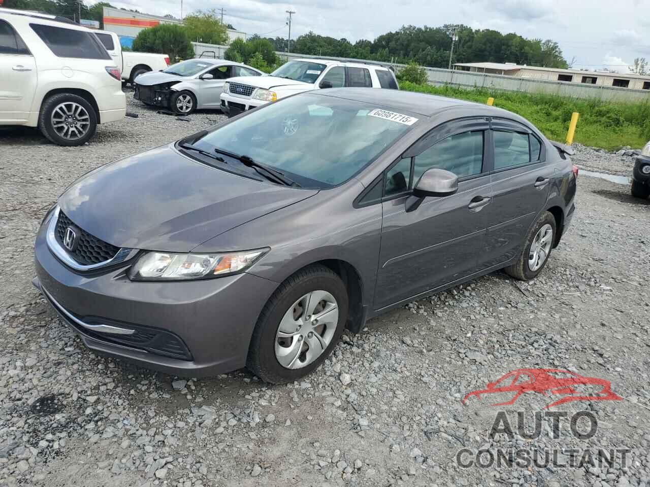HONDA CIVIC 2013 - 19XFB2F57DE054184