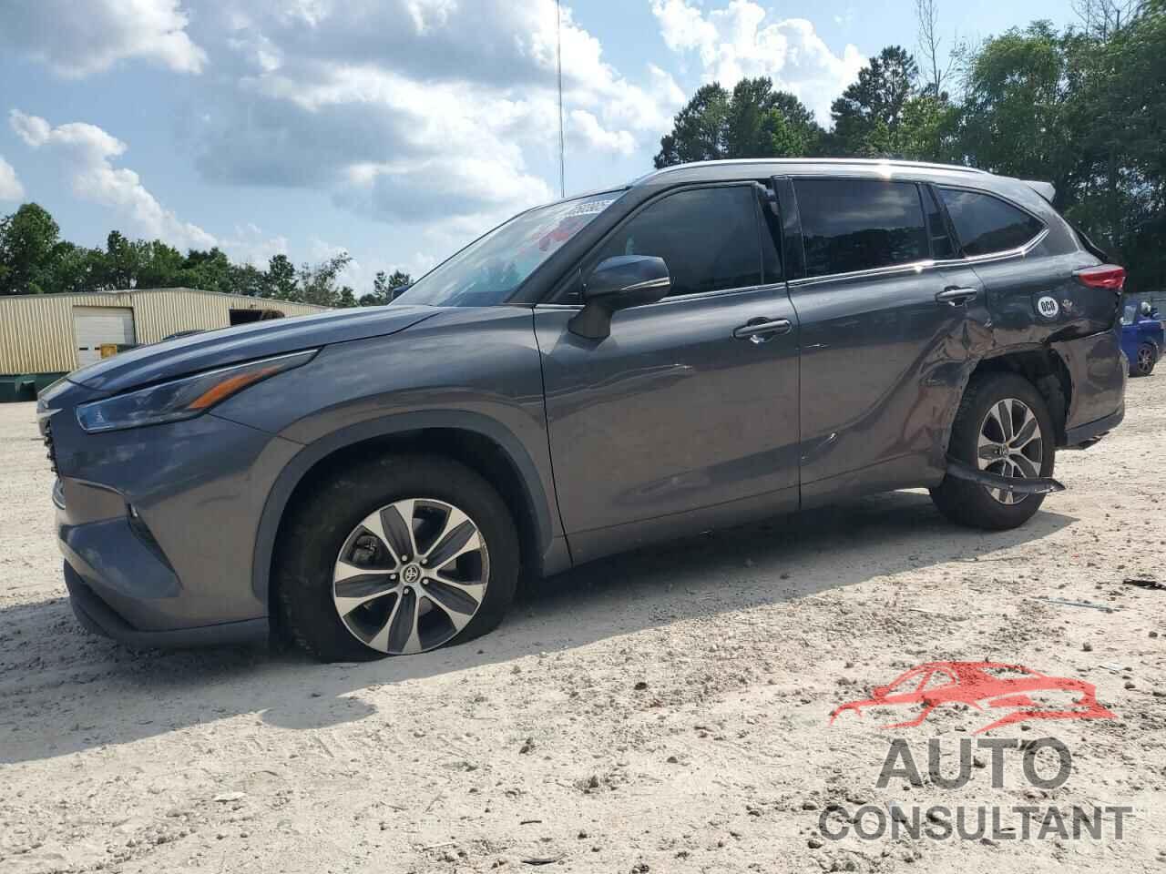 TOYOTA HIGHLANDER 2021 - 5TDGZRAH8MS519491