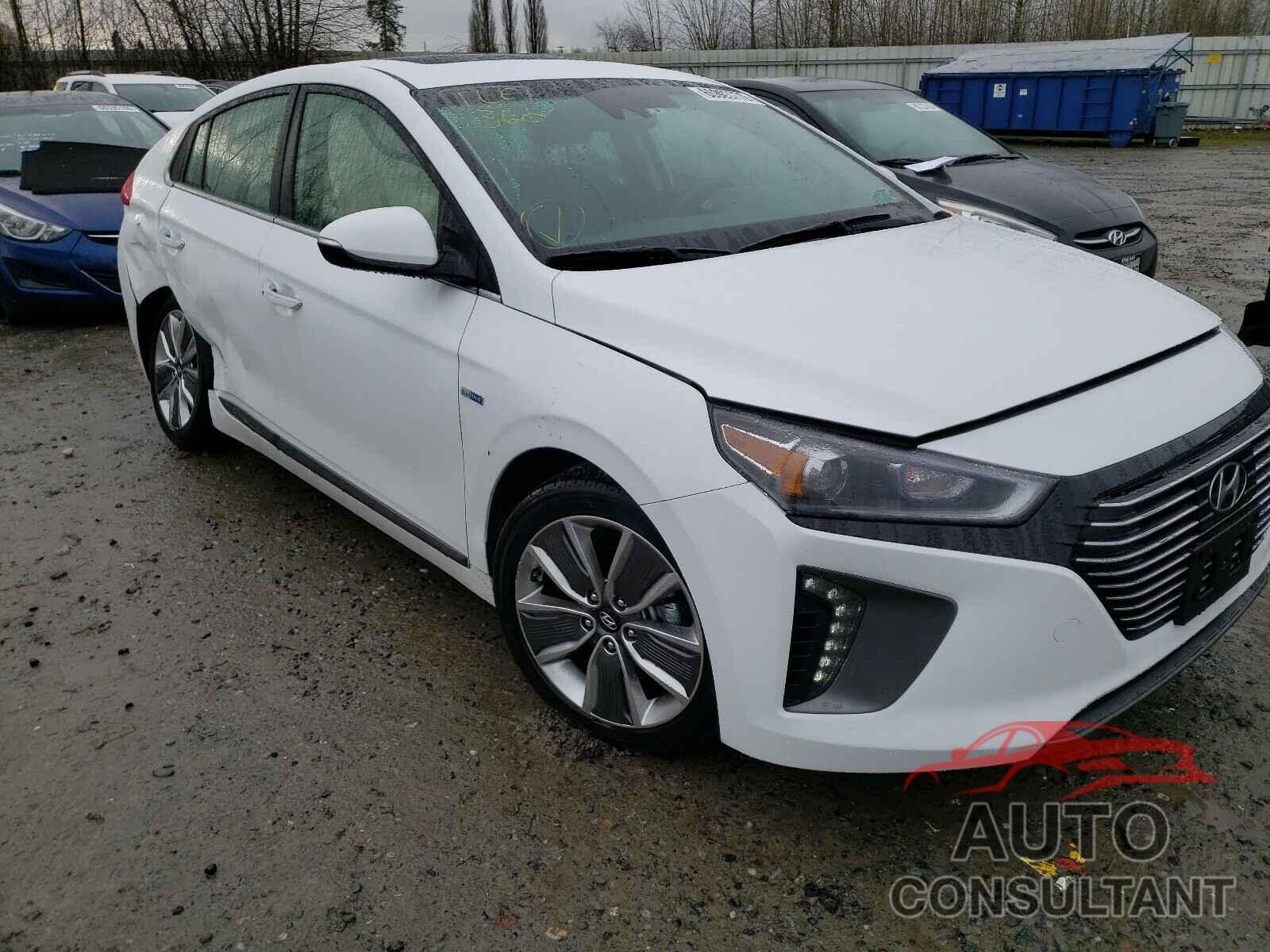 HYUNDAI IONIQ 2019 - KMHC05LC8KU120555