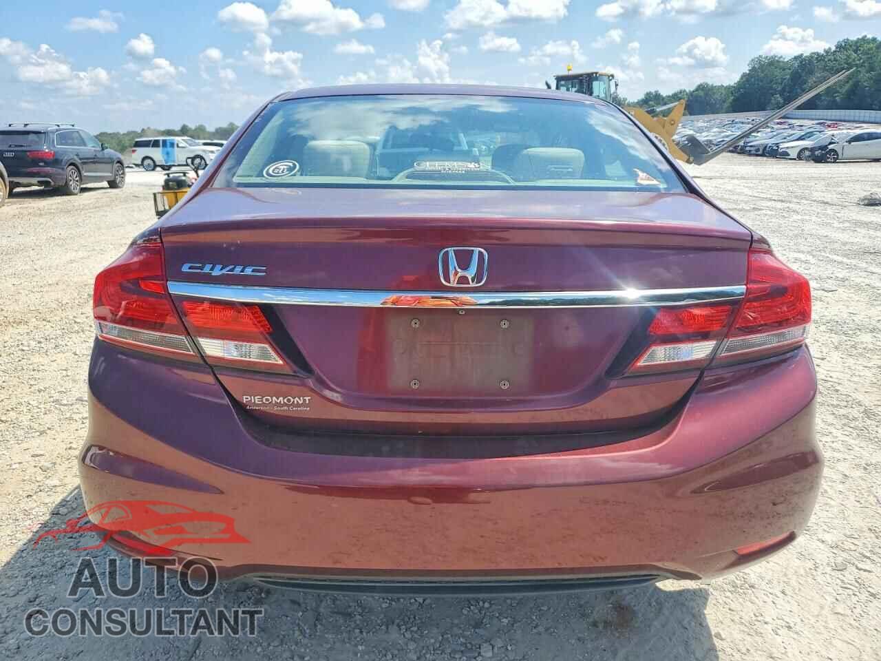 HONDA CIVIC 2013 - 2HGFB2F54DH557970