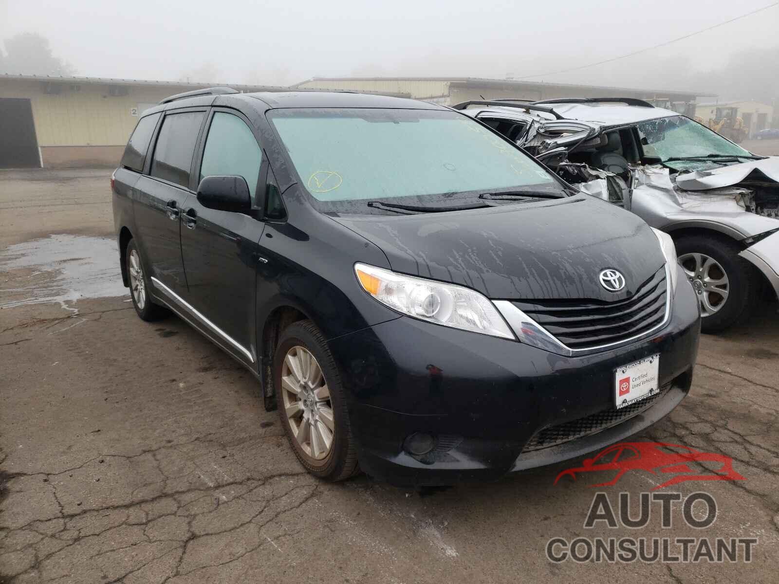 TOYOTA SIENNA 2017 - 5TDJZ3DCXHS173596