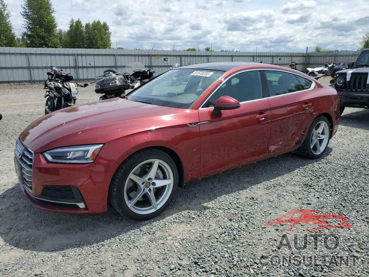 AUDI A5 2018 - WAUENCF55JA009314