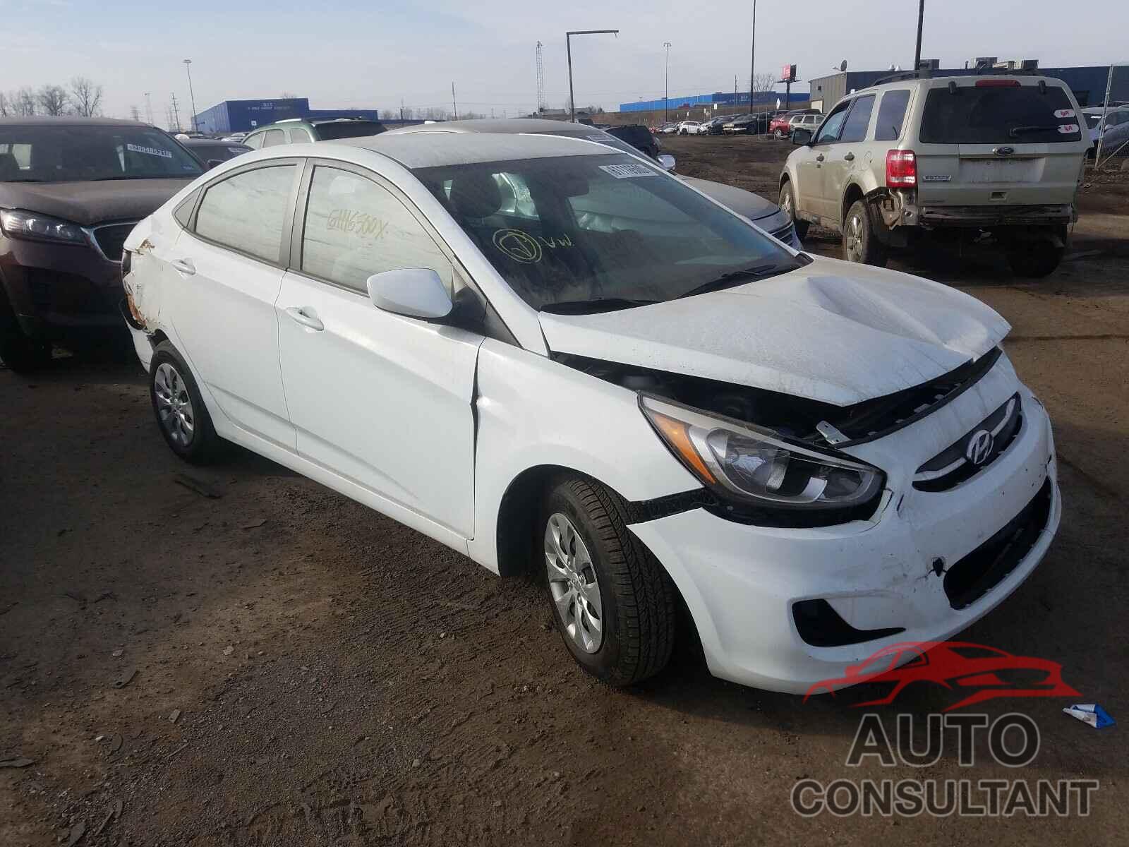 HYUNDAI ACCENT 2016 - KMHCT4AE0GU120207