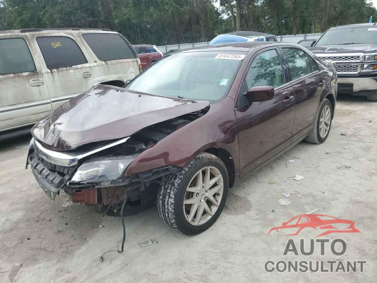 FORD FUSION 2012 - 3FAHP0JA5CR184593