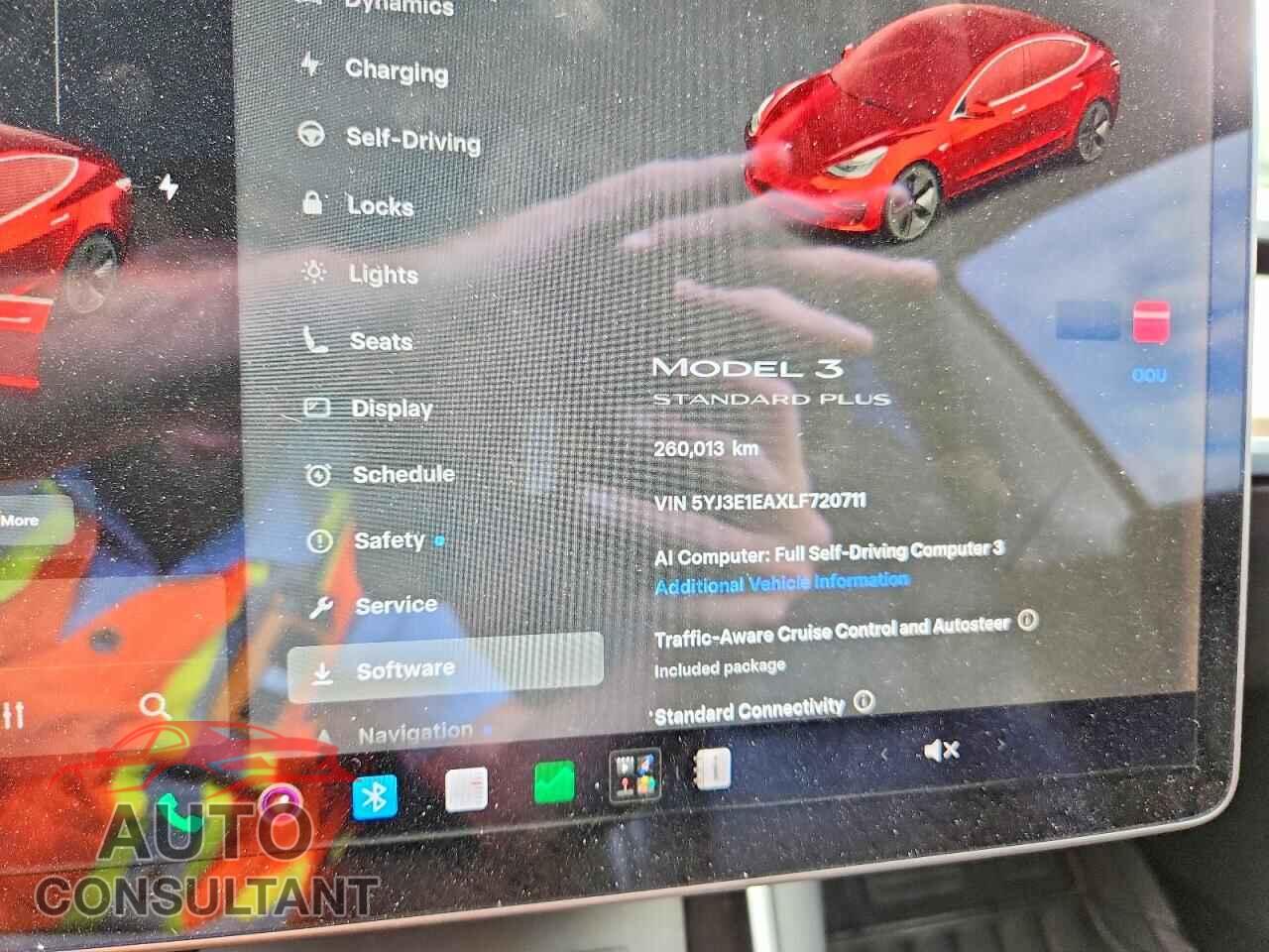 TESLA MODEL 3 2020 - 5YJ3E1EAXLF720711