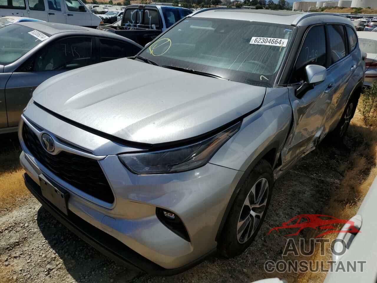 TOYOTA HIGHLANDER 2023 - 5TDKBRCH4PS601122