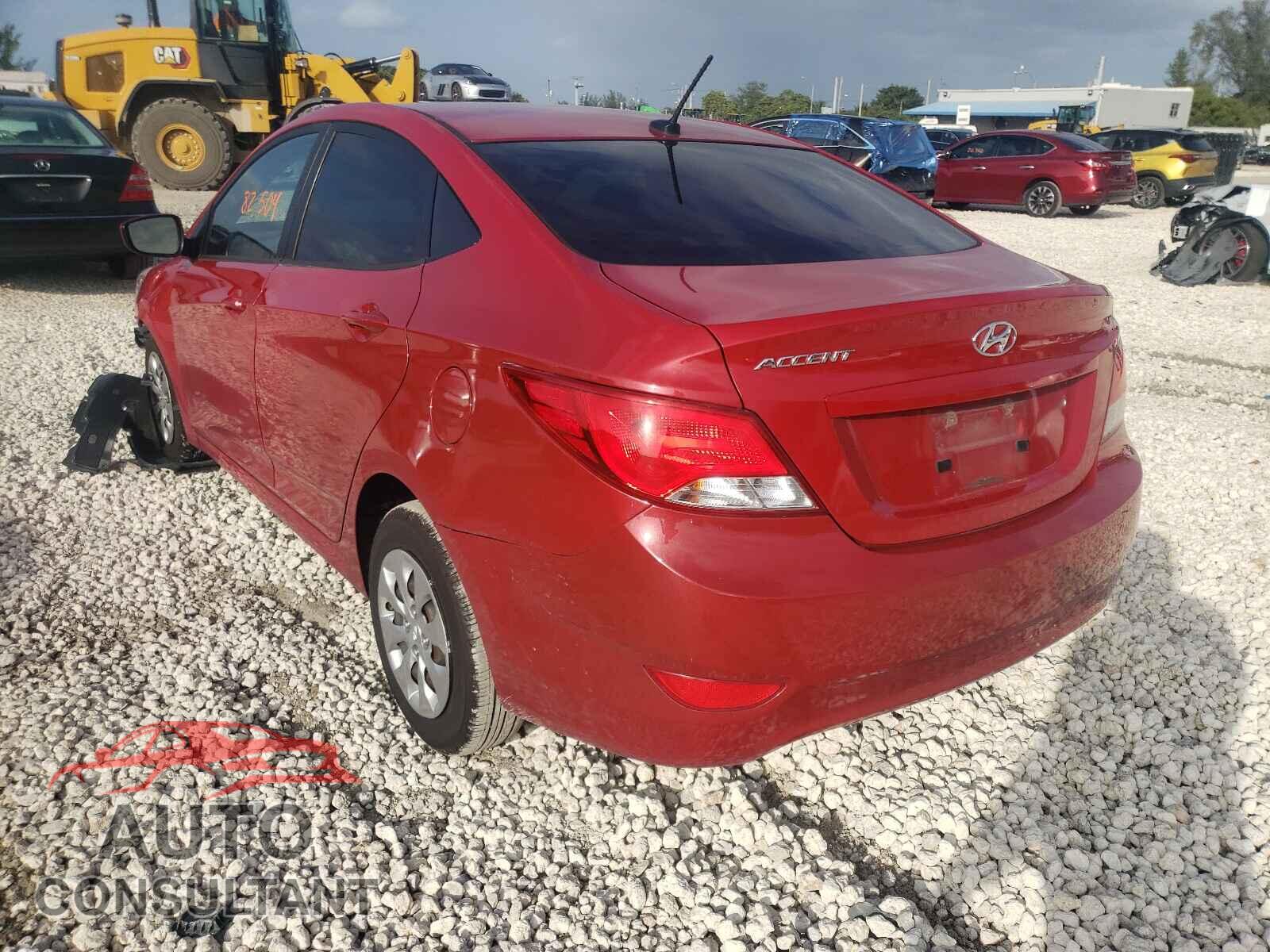 HYUNDAI ACCENT 2017 - KMHCT4AE3HU245638