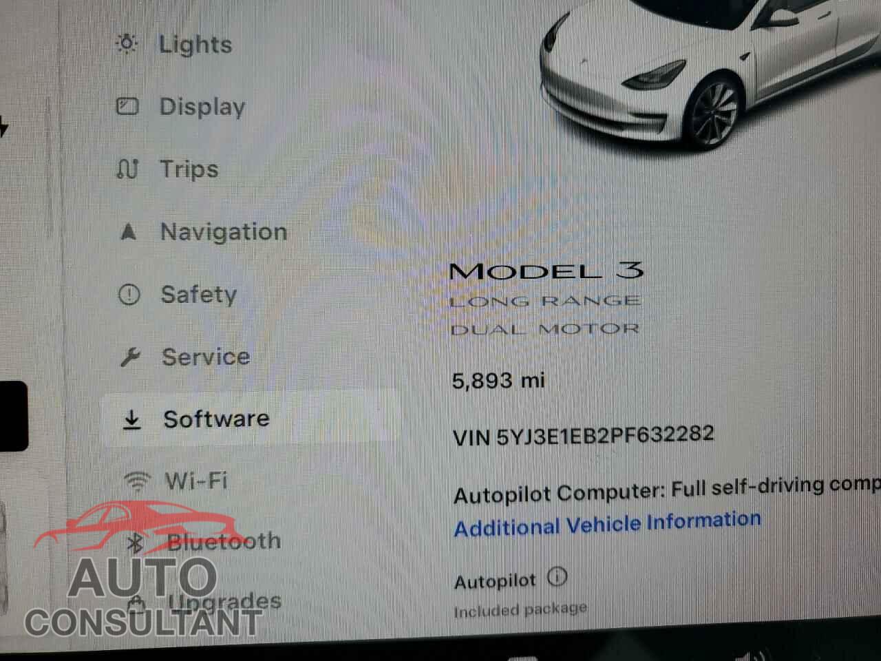TESLA MODEL 3 2023 - 5YJ3E1EB2PF632282
