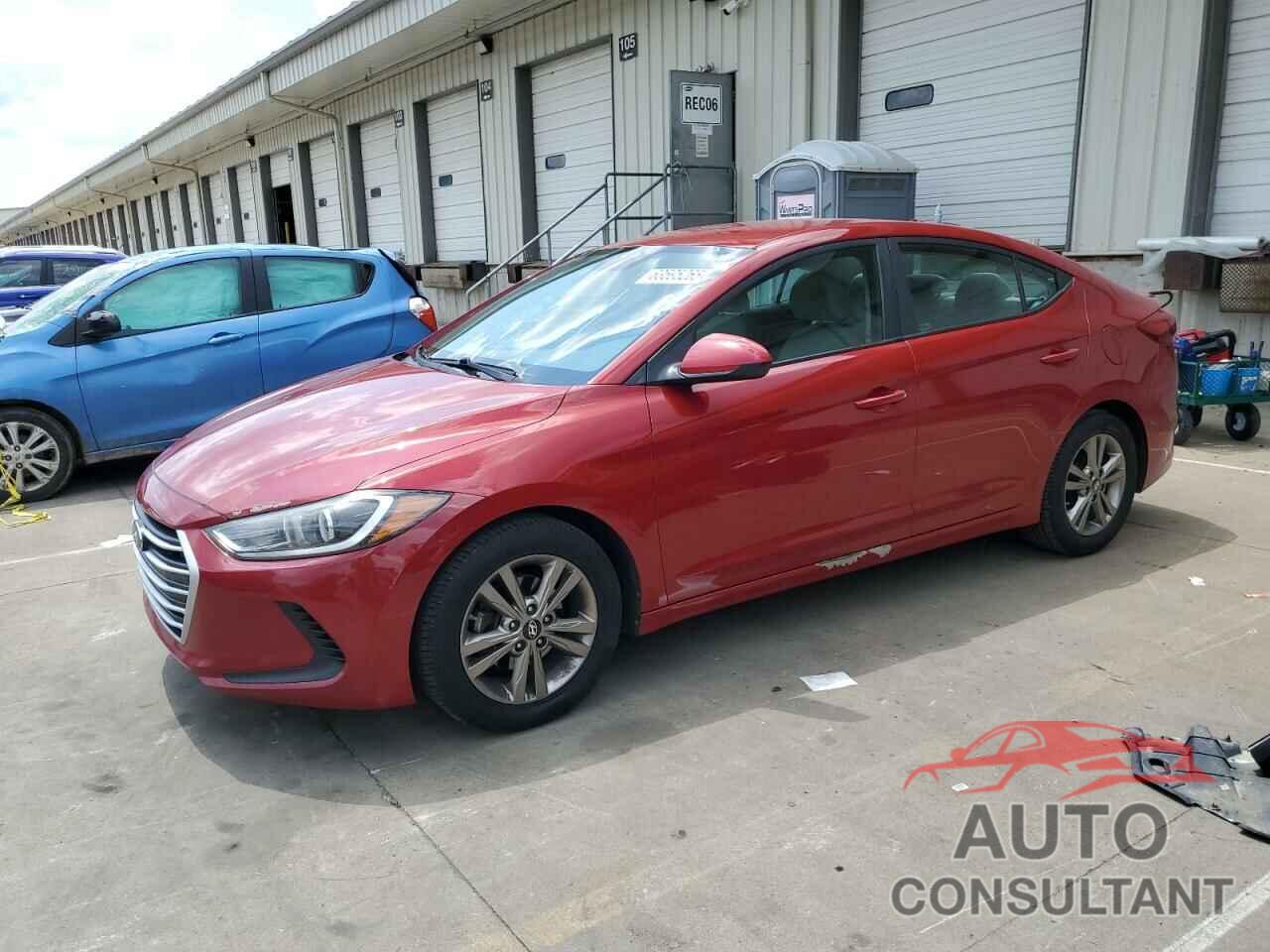 HYUNDAI ELANTRA 2017 - KMHD84LF6HU060138
