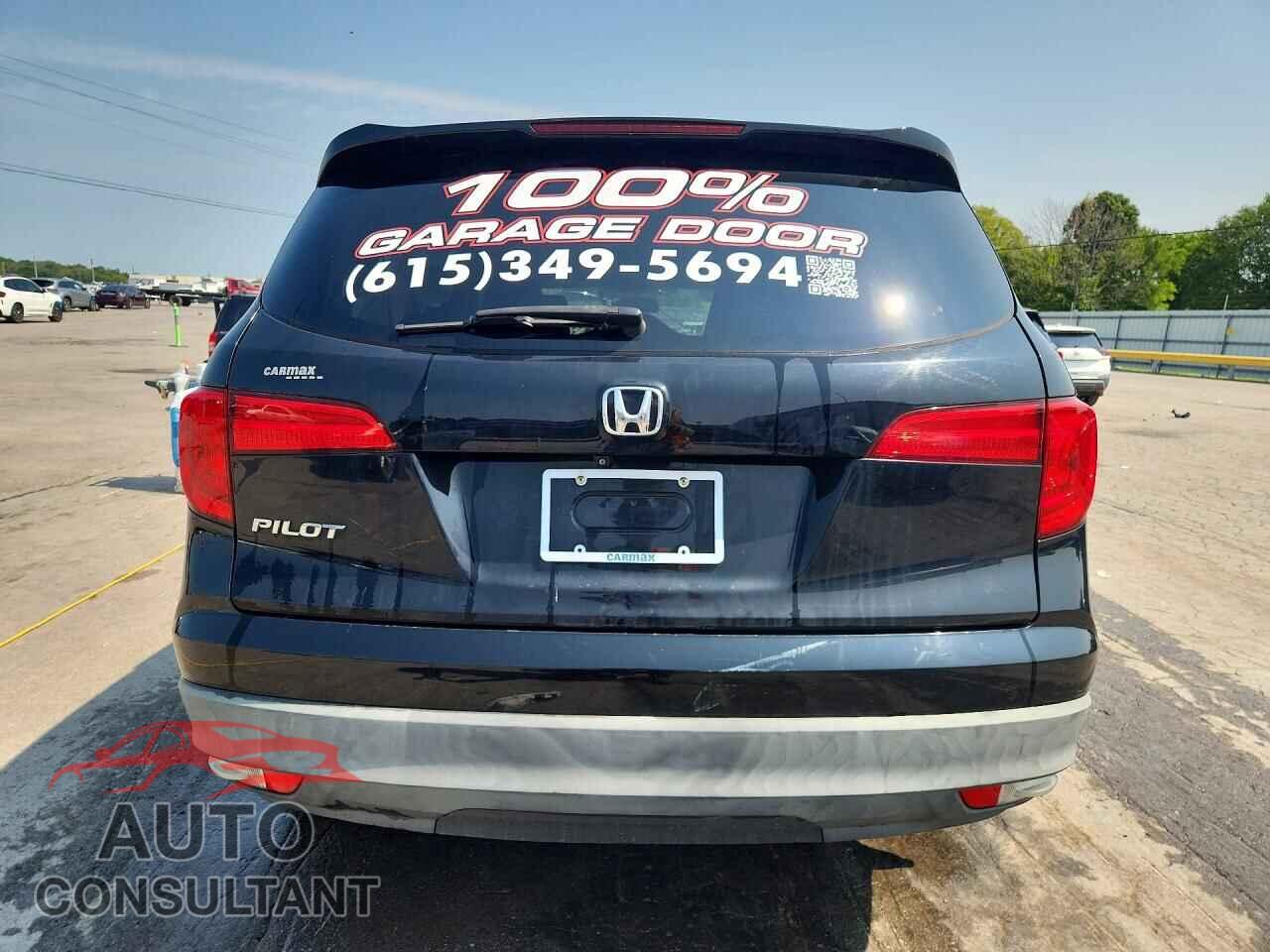 HONDA PILOT 2017 - 5FNYF5H50HB012709