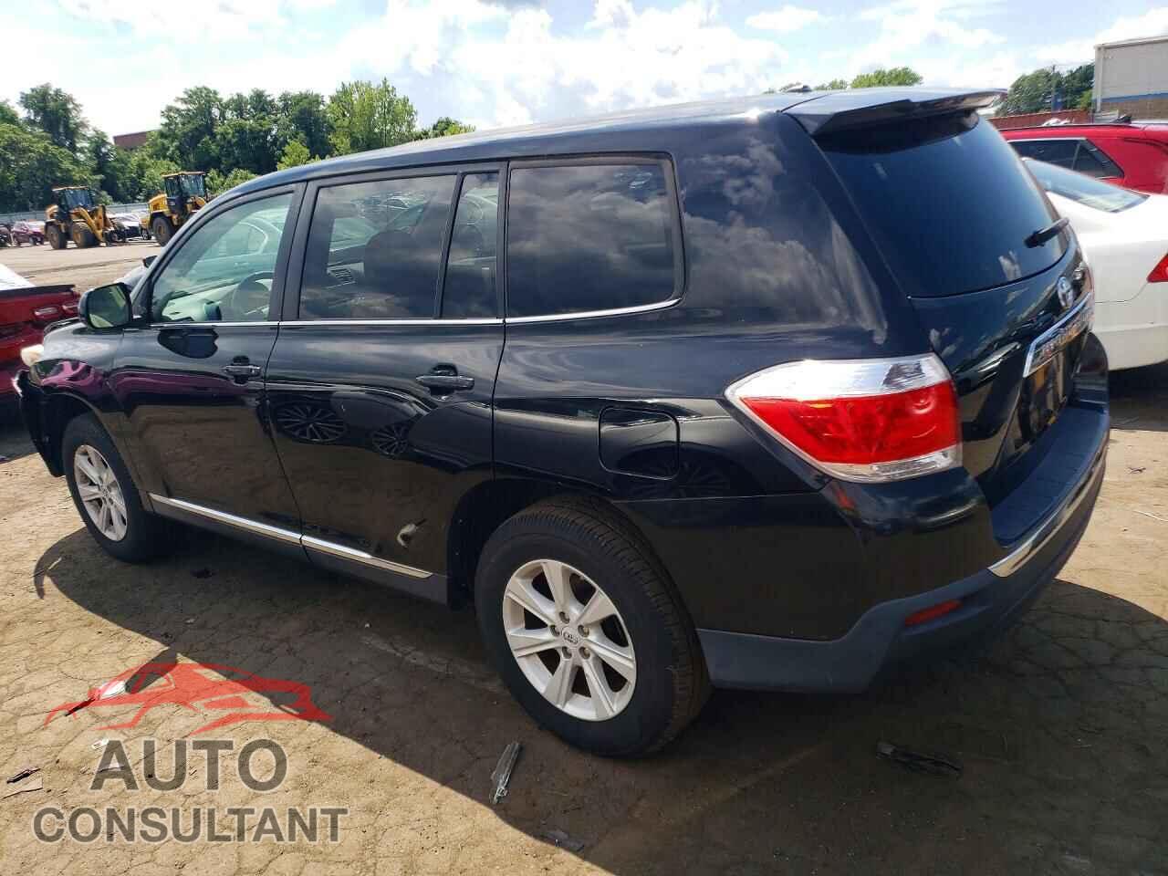 TOYOTA HIGHLANDER 2012 - 5TDBK3EH7CS147971