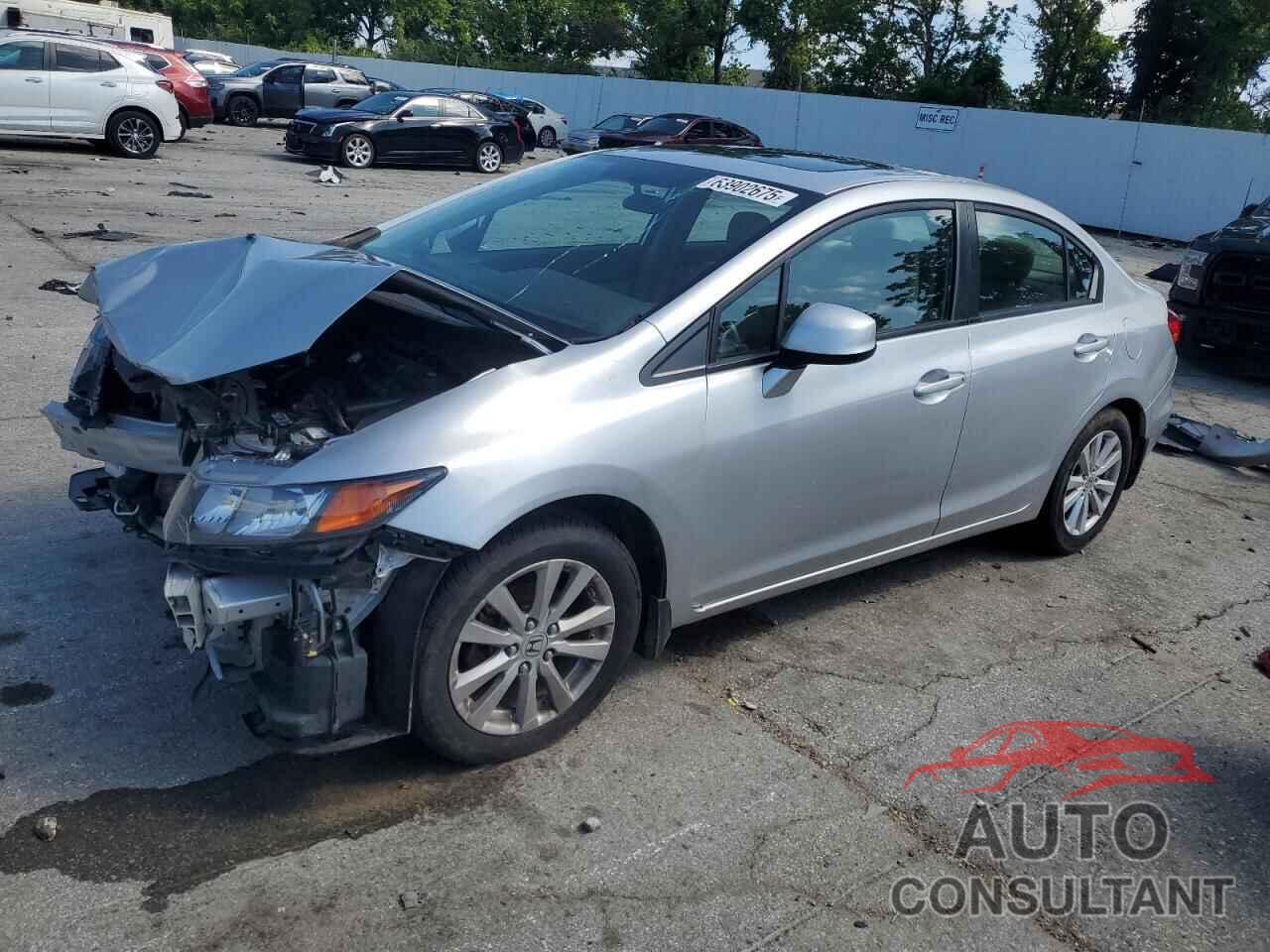 HONDA CIVIC 2012 - 19XFB2F97CE024300