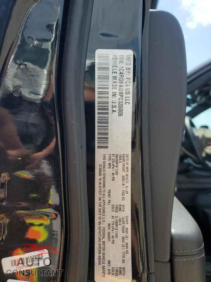 DODGE DURANGO 2023 - 1C4RDHAG9PC635006