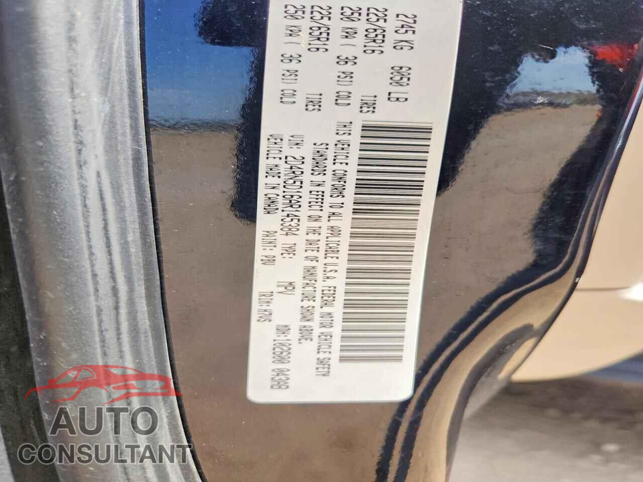 DODGE CARAVAN 2010 - 2D4RN5D16AR145384