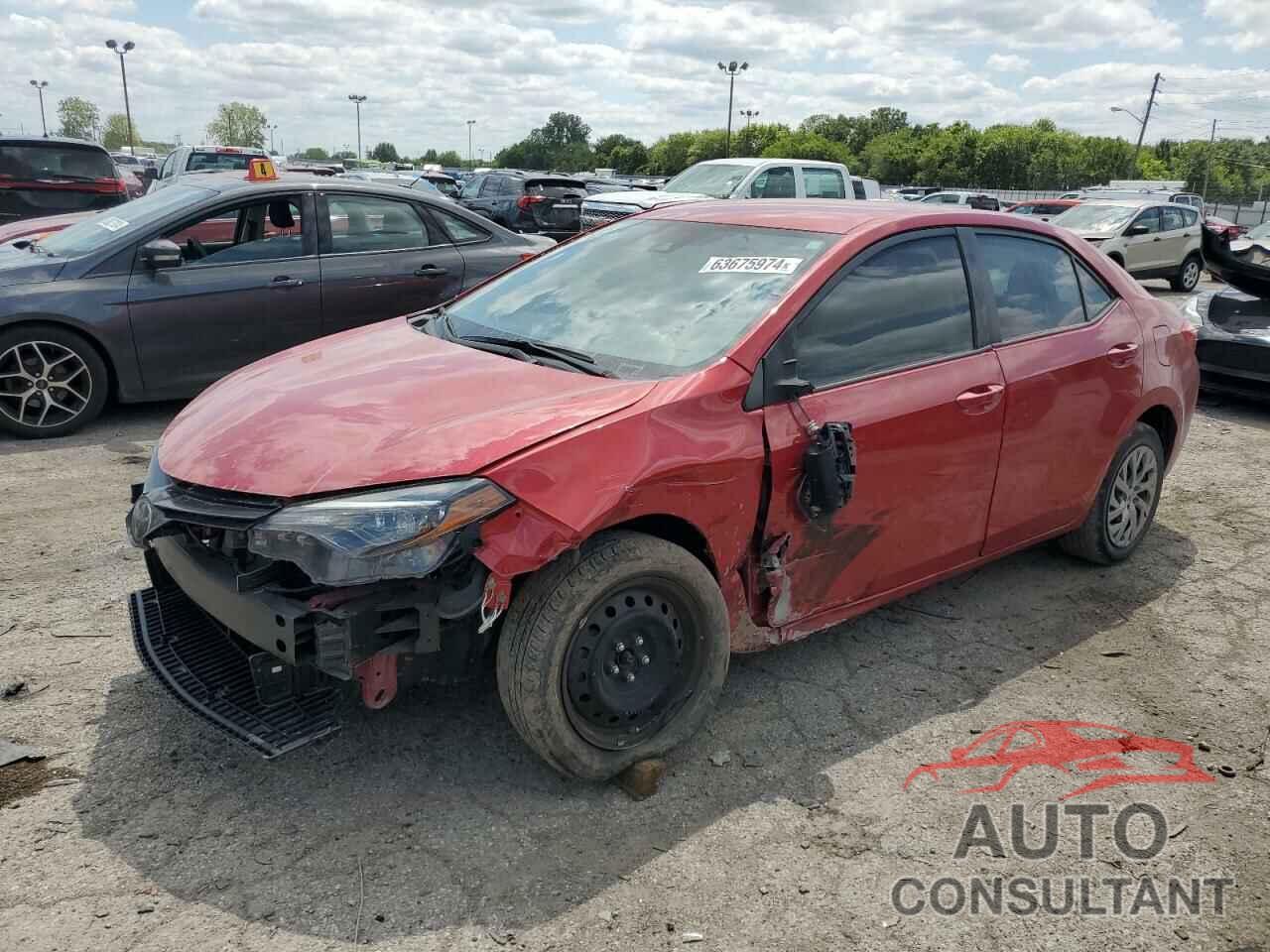 TOYOTA COROLLA 2019 - 2T1BURHE2KC211565