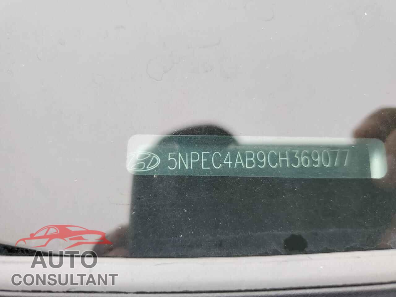 HYUNDAI SONATA 2012 - 5NPEC4AB9CH369077