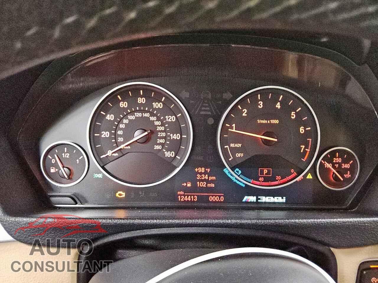 BMW 3 SERIES 2013 - WBA3C1G52DNR44366
