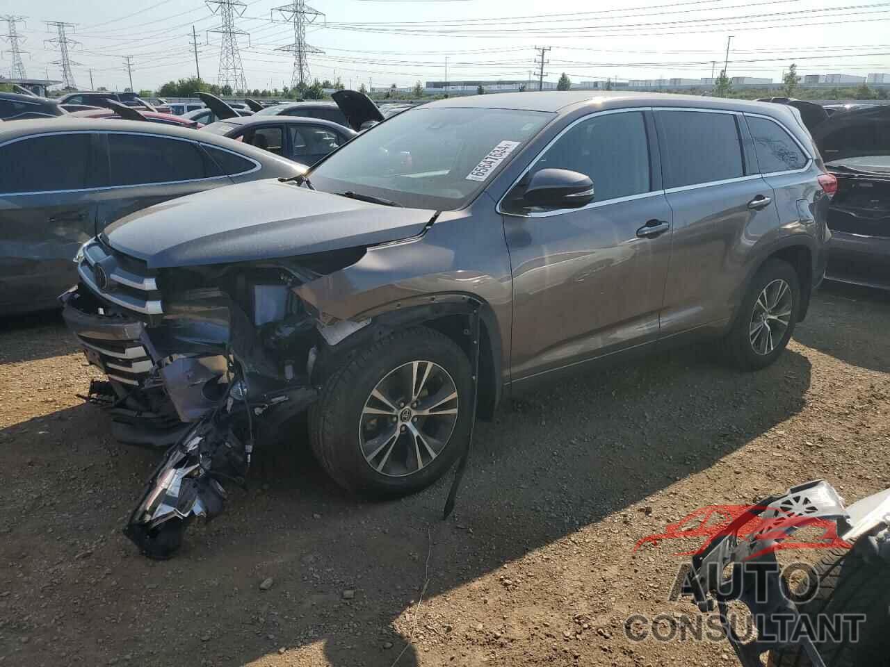 TOYOTA HIGHLANDER 2018 - 5TDBZRFH8JS906525