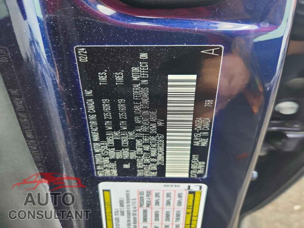 LEXUS UNKNOWN 2024 - 2T2BBMCA8RC038167