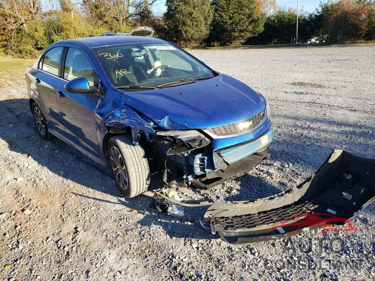 CHEVROLET SONIC 2017 - 1G1JD5SGXH4168693
