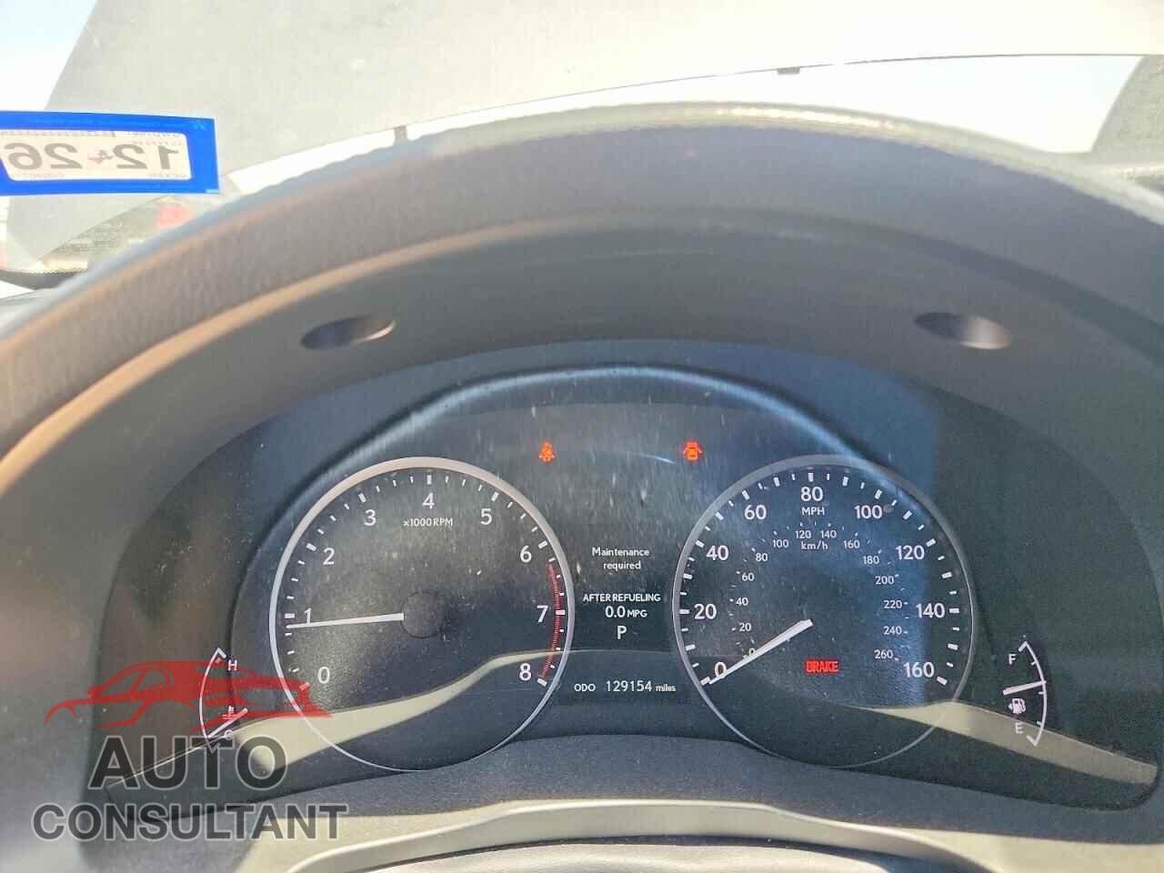 LEXUS ES350 2013 - JTHBK1GG2D2080714