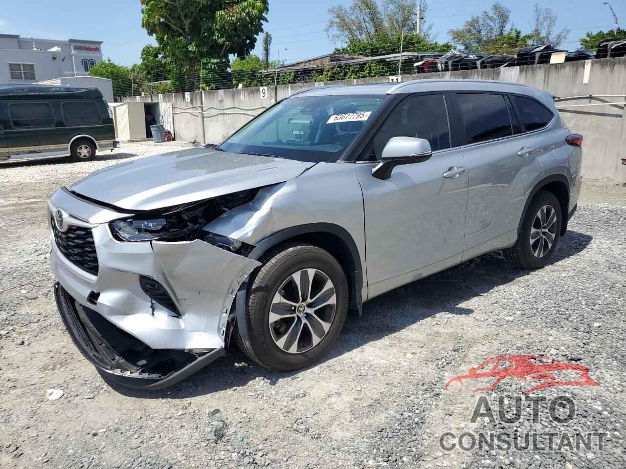 TOYOTA HIGHLANDER 2023 - 5TDKDRAH1PS049012