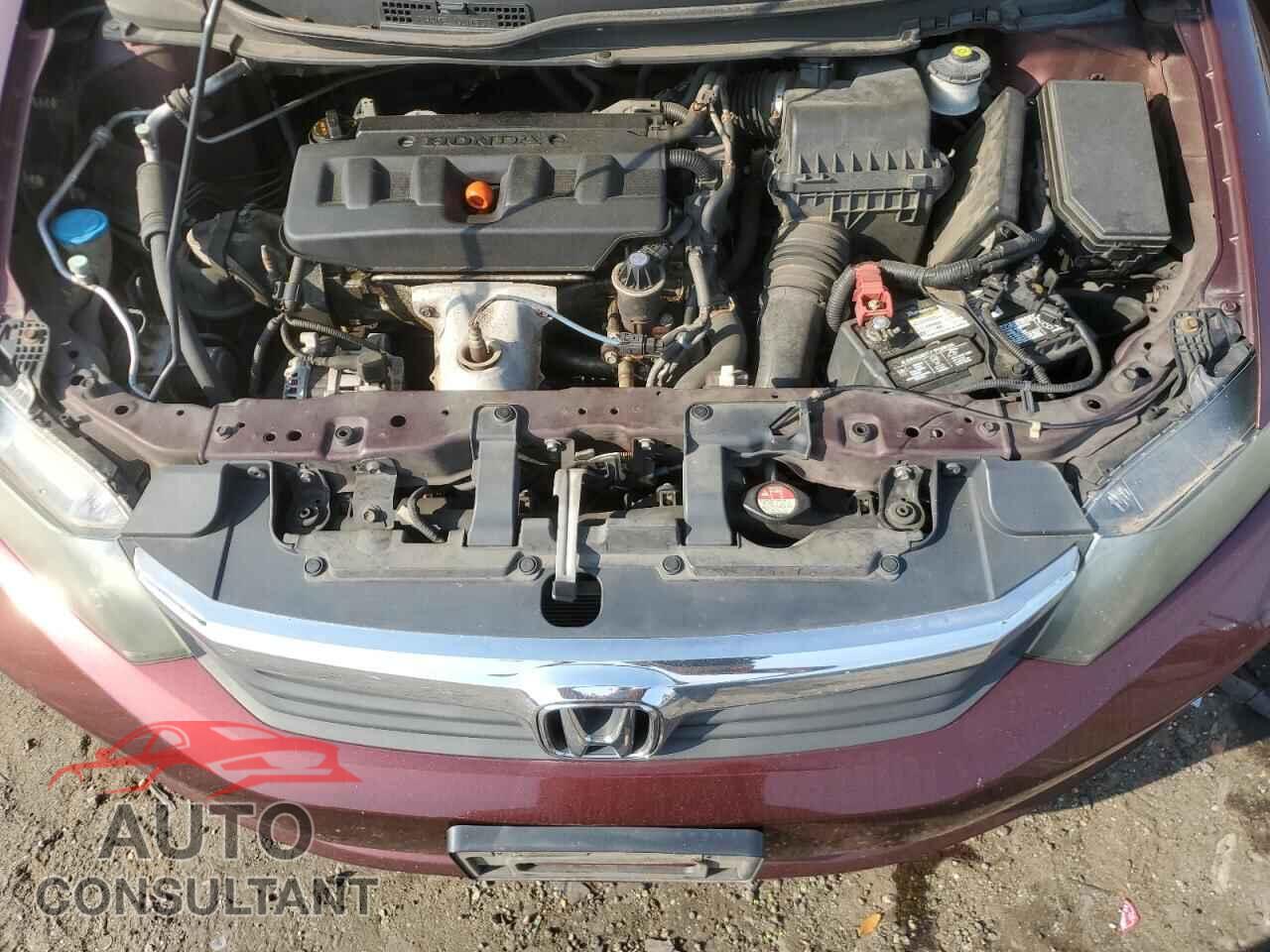 HONDA CIVIC 2012 - 19XFB2F54CE389630