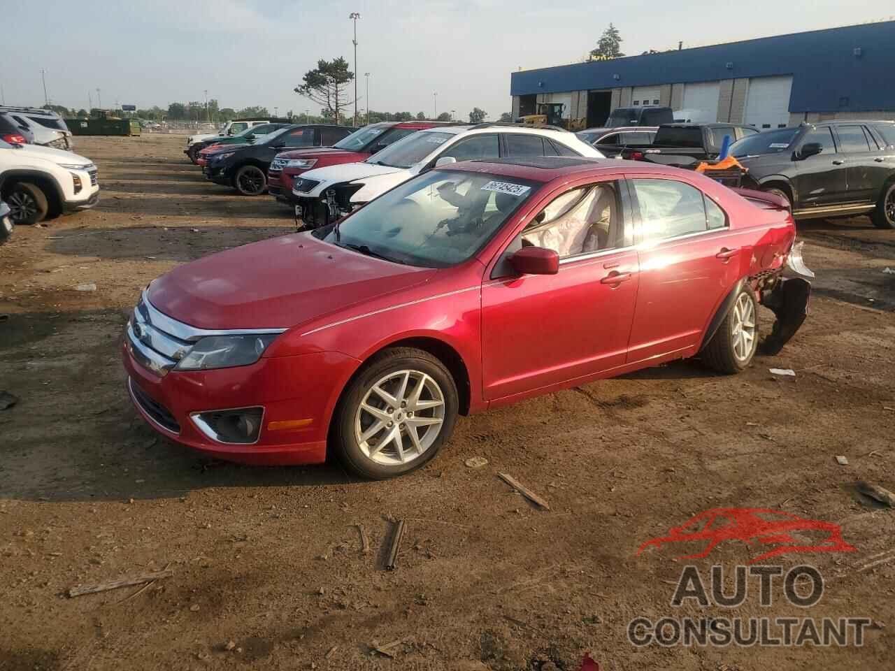 FORD FUSION 2012 - 3FAHP0JG3CR230295