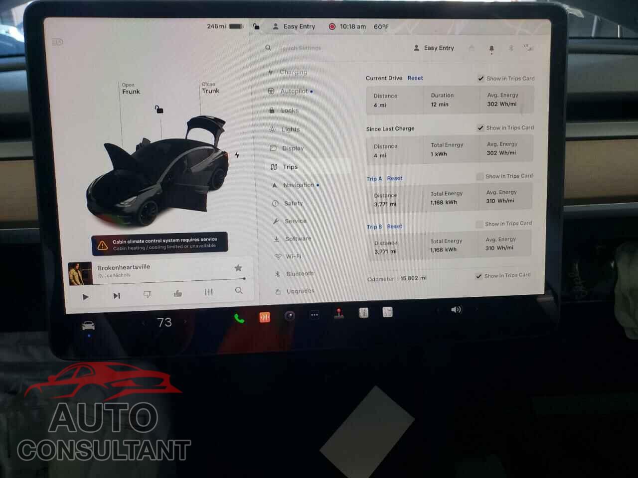 TESLA MODEL 3 2021 - 5YJ3E1EC5MF056515