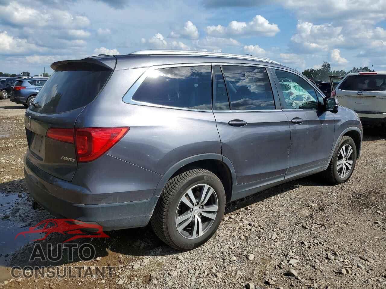 HONDA PILOT 2017 - 5FNYF6H62HB104077
