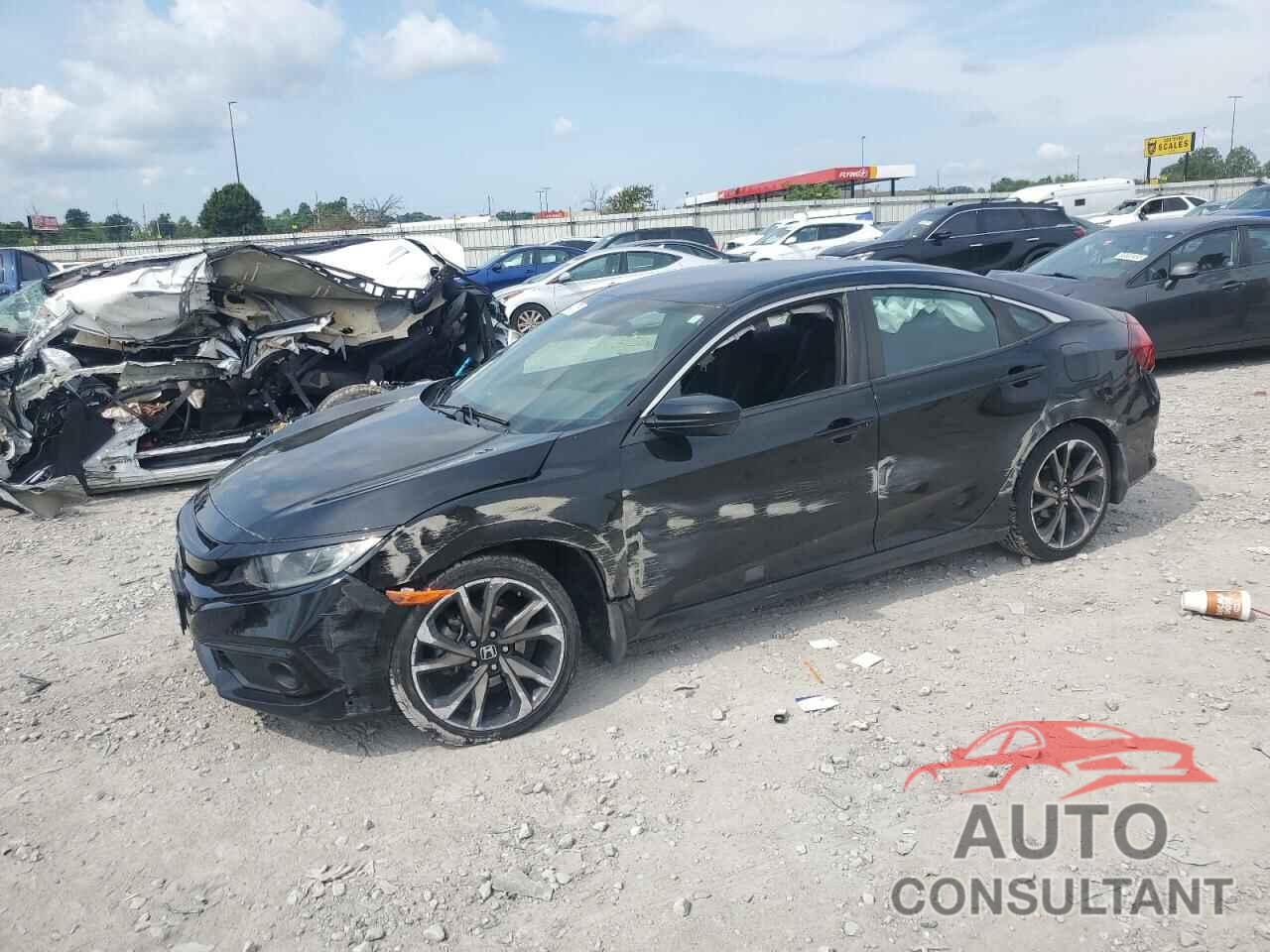 HONDA CIVIC 2020 - 2HGFC2F85LH574217