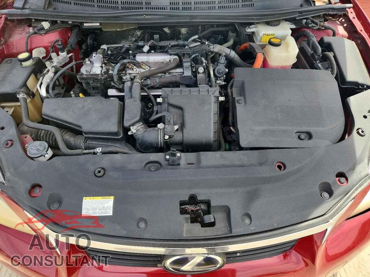 LEXUS CT 200 2012 - JTHKD5BH2C2107829