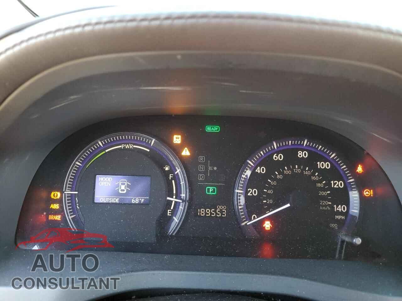 LEXUS HS 2010 - JTHBB1BA0A2028254