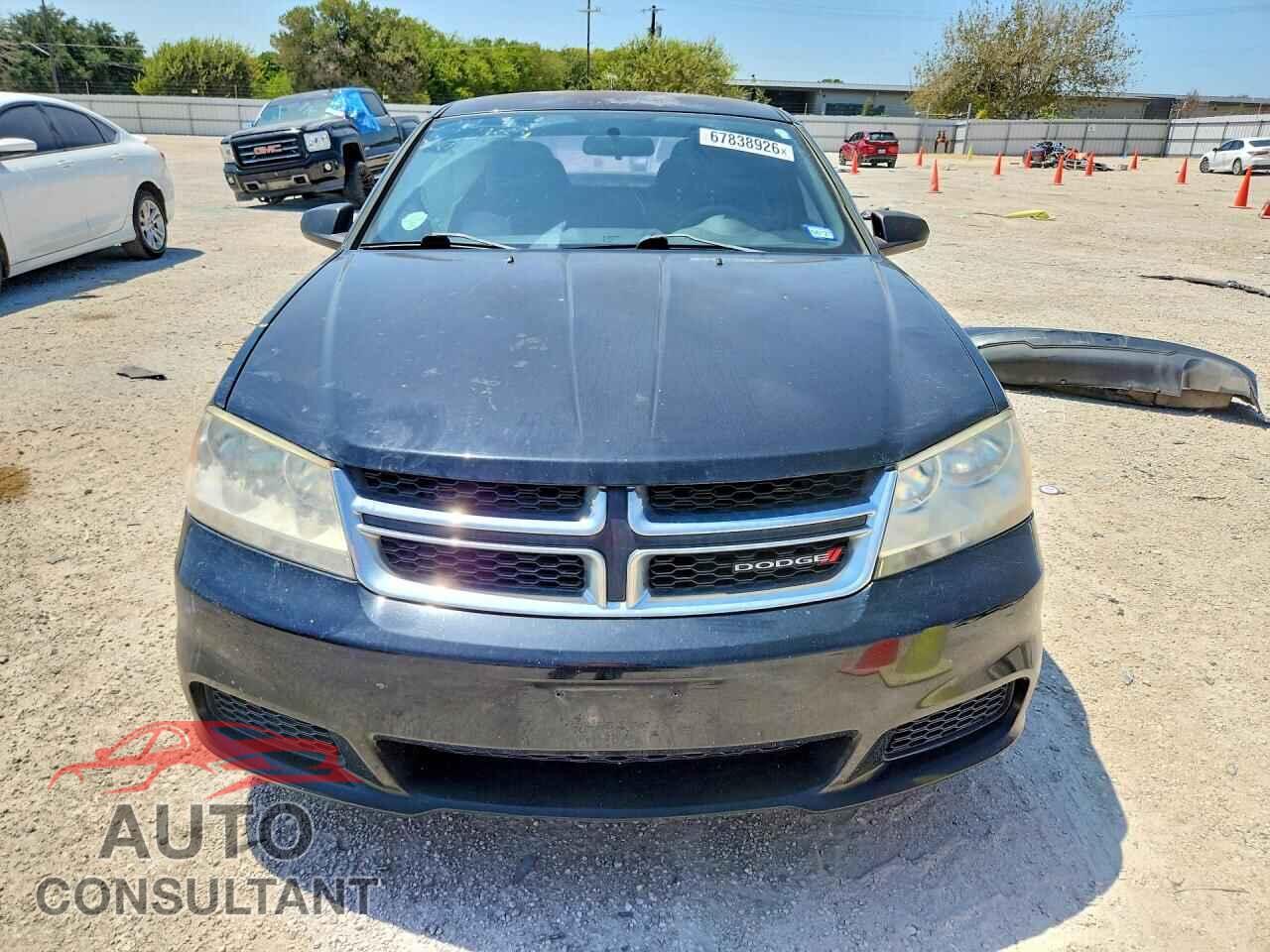 DODGE AVENGER 2013 - 1C3CDZAB1DN722791