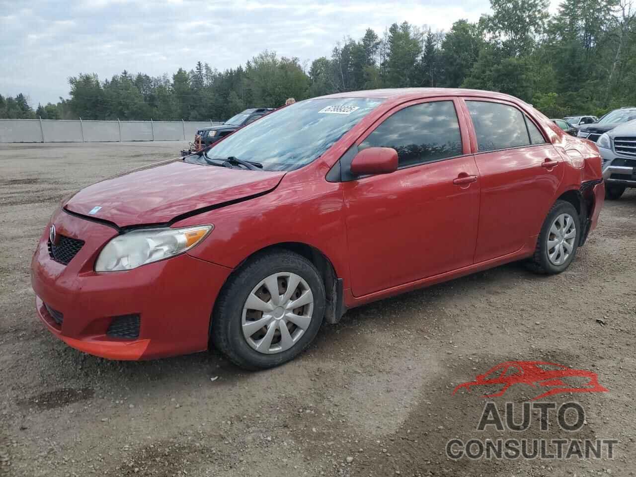 TOYOTA COROLLA 2009 - 2T1BU40E89C170738