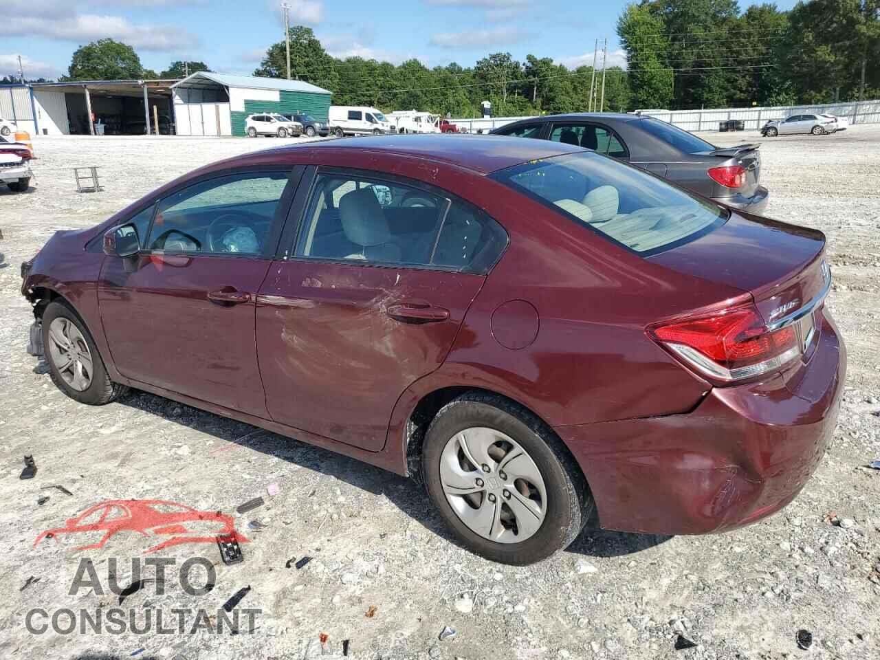 HONDA CIVIC 2013 - 2HGFB2F54DH535788