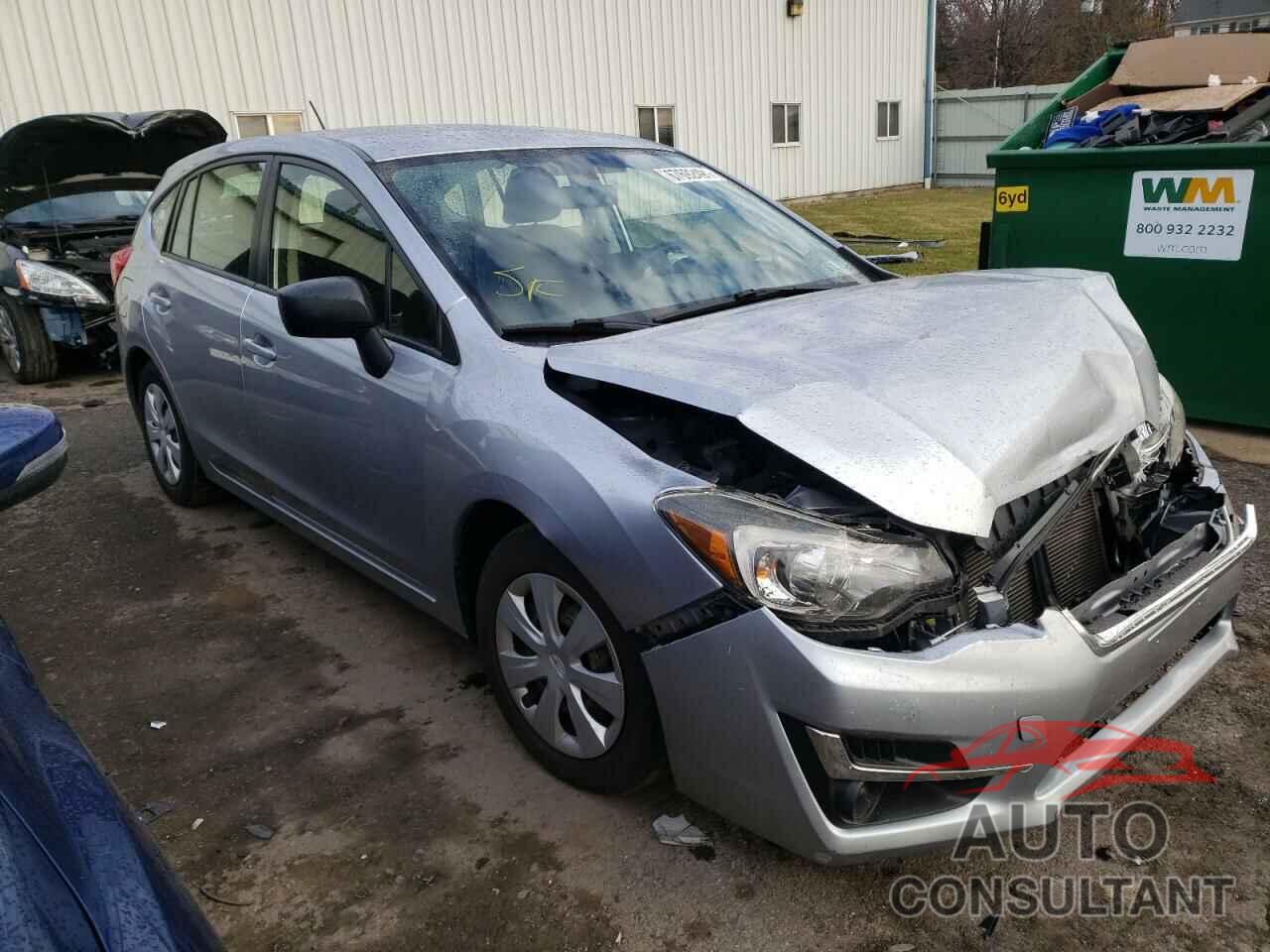SUBARU IMPREZA 2016 - JF1GPAA63G8339579