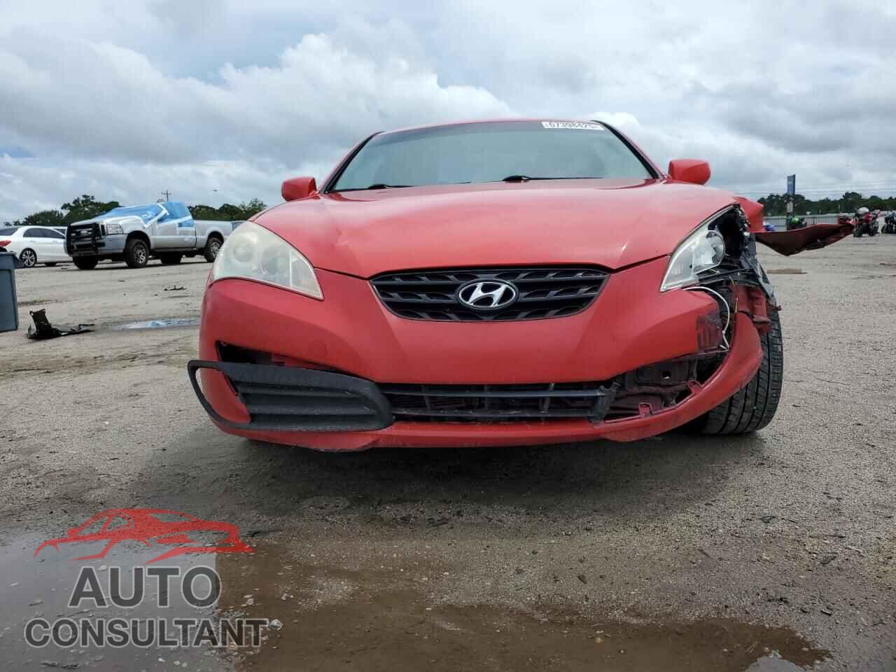 HYUNDAI GENESIS 2012 - KMHHT6KD8CU072635