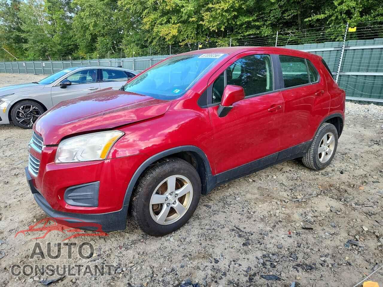 CHEVROLET TRAX 2015 - KL7CJPSB9FB227778